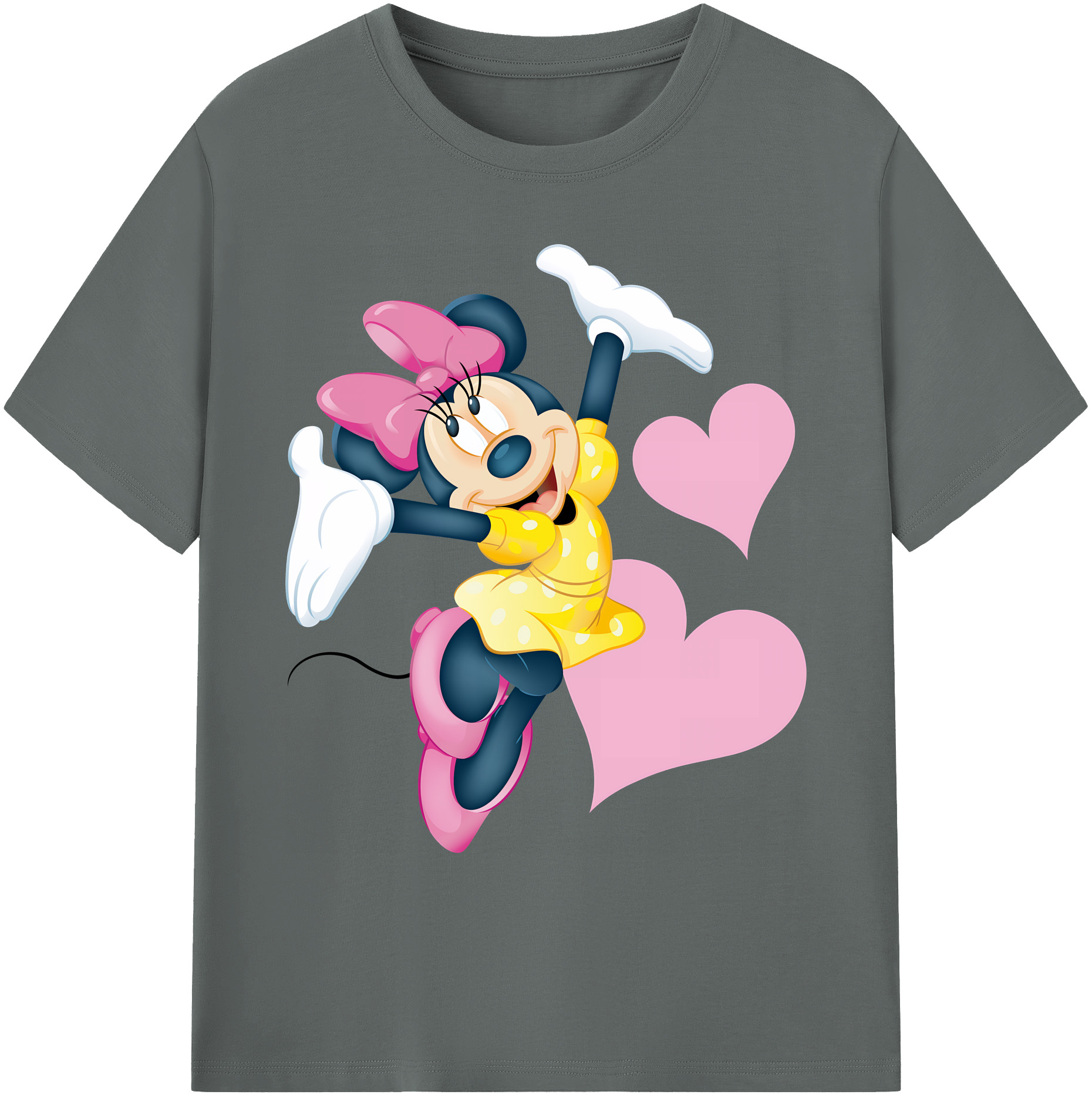 ミッキーマウス Mickey Mouse 綿100％ メンズ半袖Tシャツ｜肌触りやわらか＆通気性